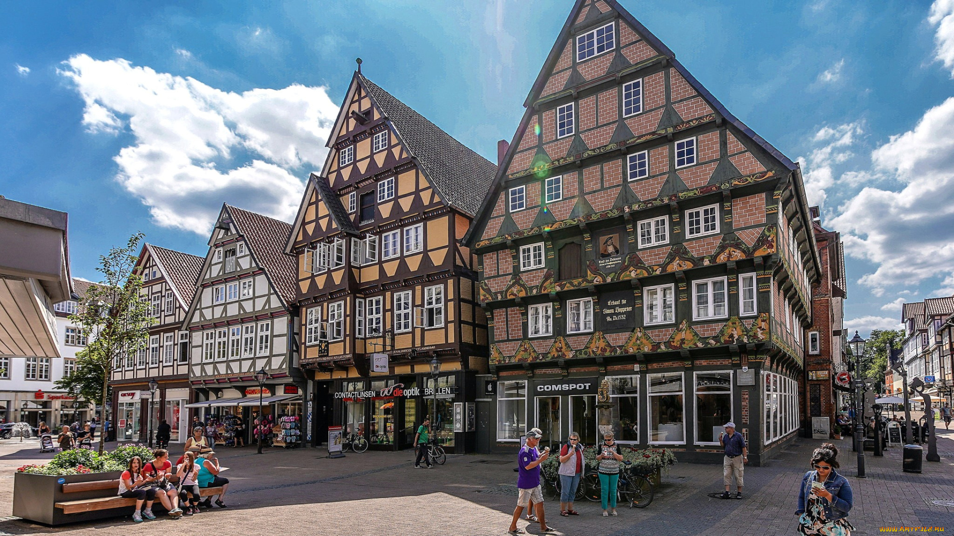 celle, , germany, города, -, улицы, , площади, , набережные, germany