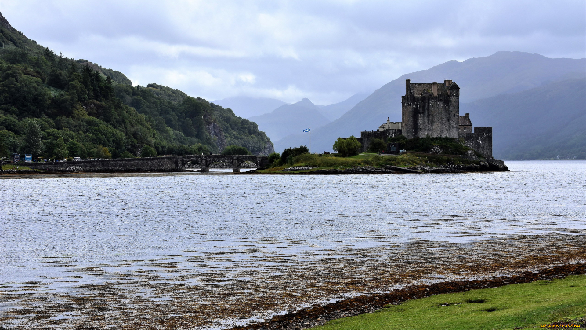 eilean, donan, castle, города, замок, эйлен-донан, , шотландия, eilean, donan, castle