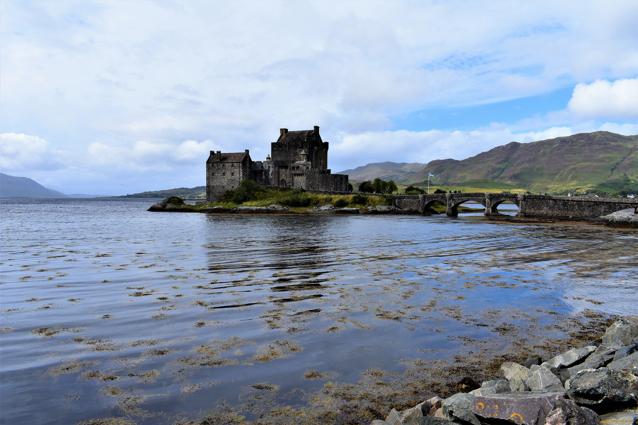 eilean, donan, castle, города, замок, эйлен-донан, , шотландия, eilean, donan, castle