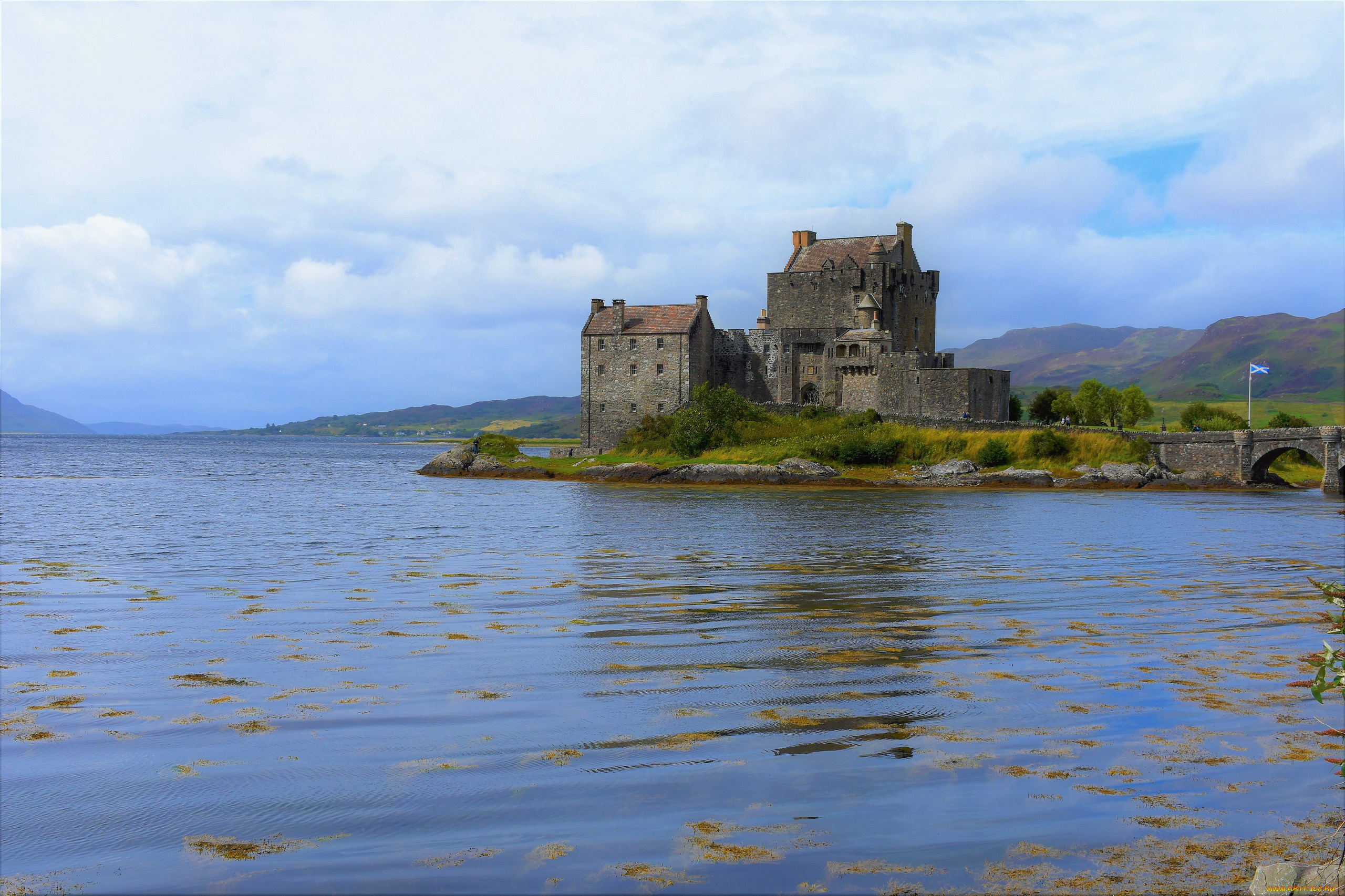 eilean, donan, castle, города, замок, эйлен-донан, , шотландия, eilean, donan, castle