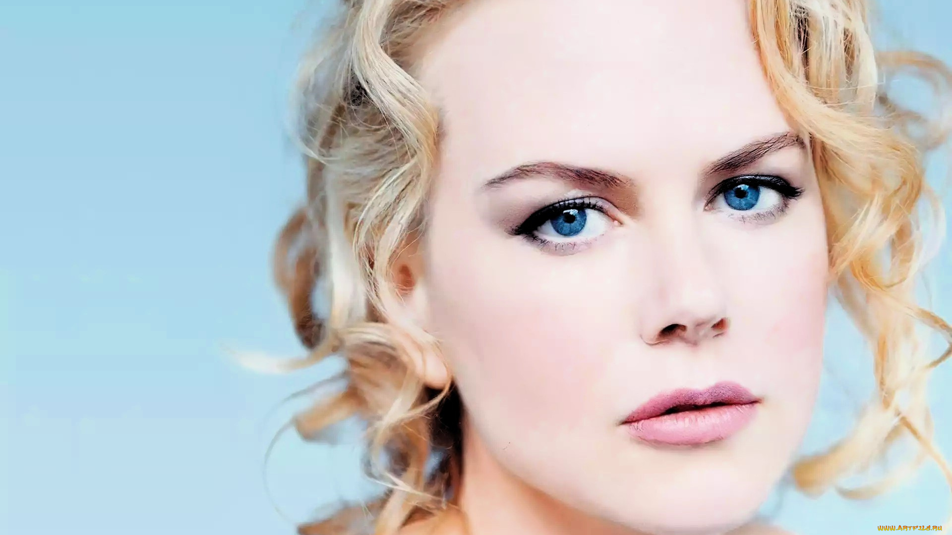 девушки, nicole, kidman, актриса, блондинка, лицо