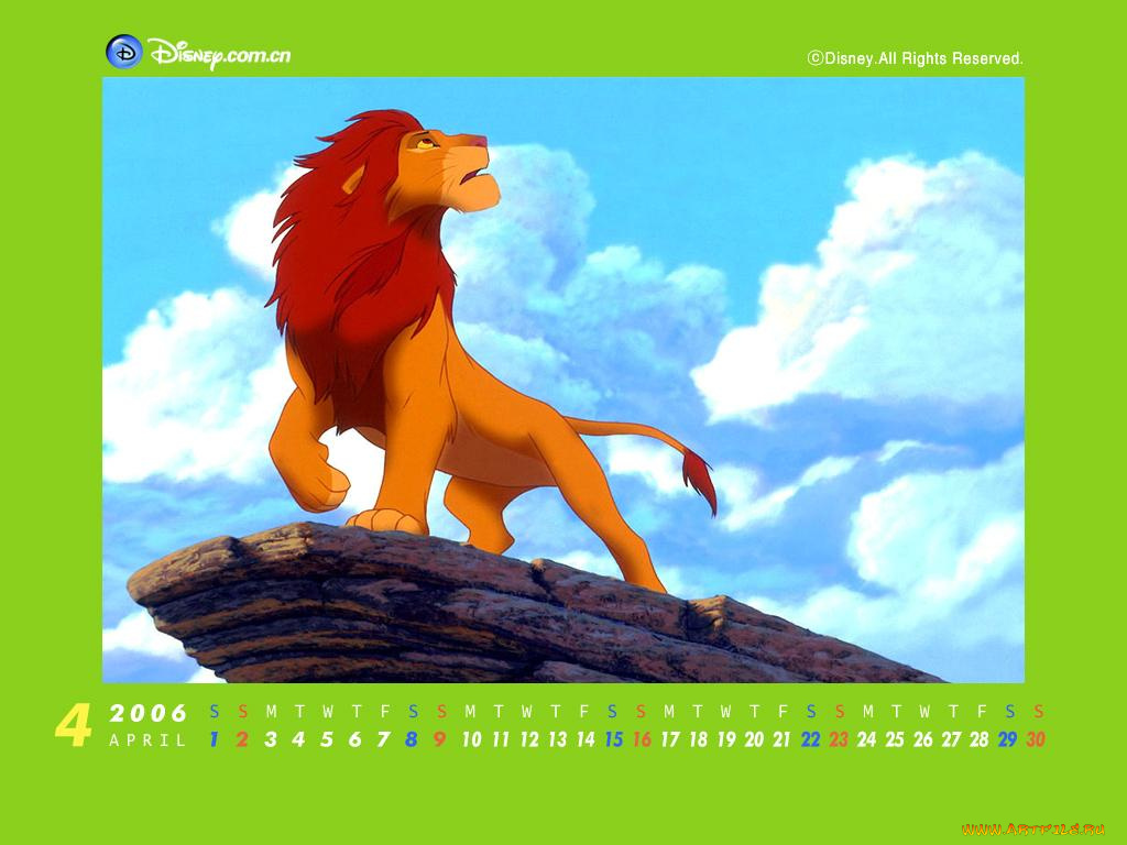 мультфильмы, the, lion, king