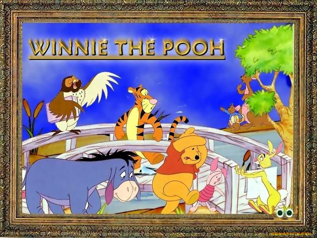 мультфильмы, winnie, the, pooh