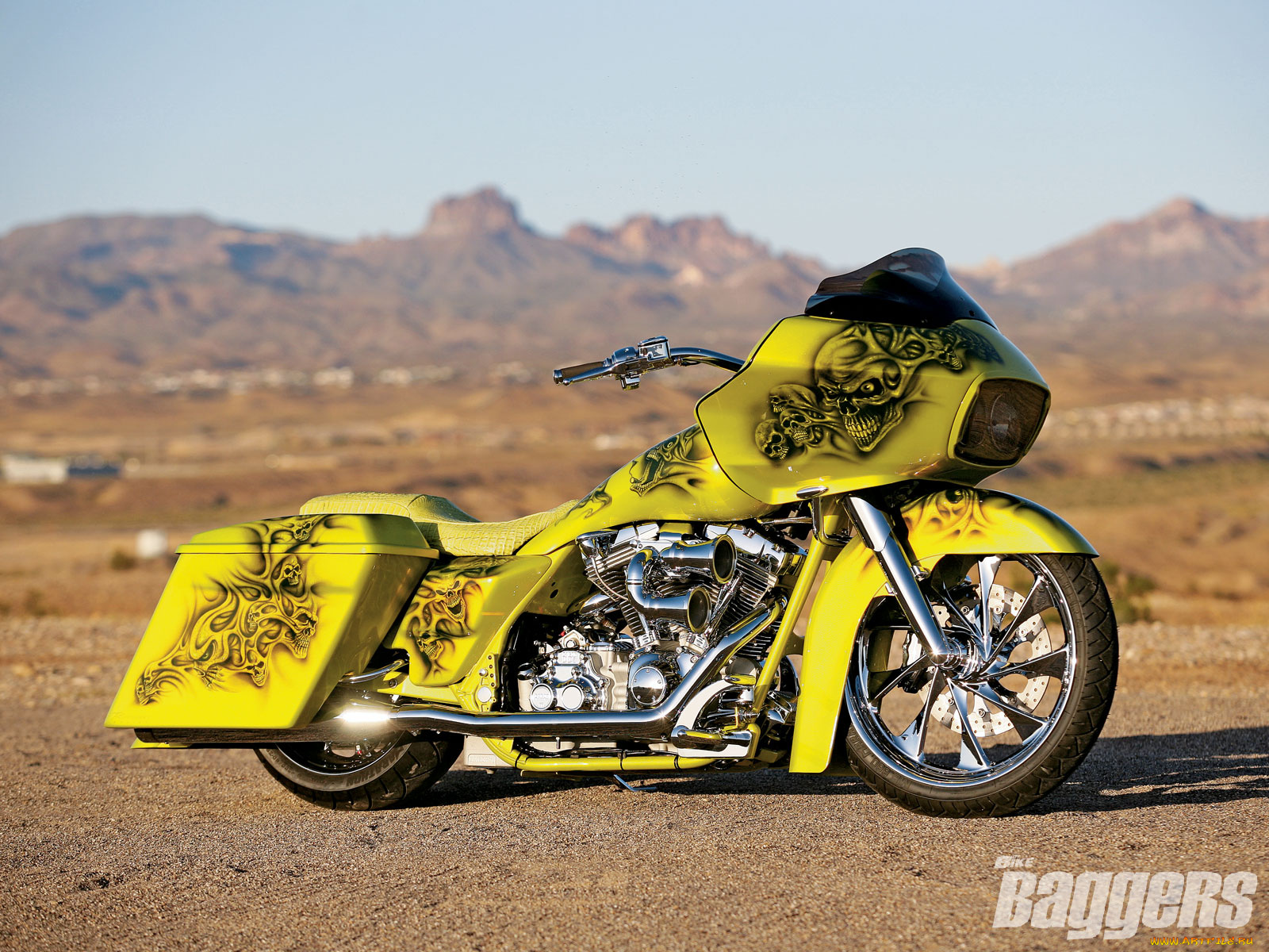 2007, harley, davidson, road, glide, radical, мотоциклы, customs