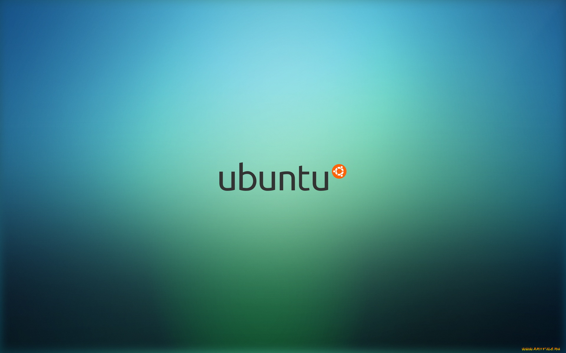 компьютеры, ubuntu, linux, синий
