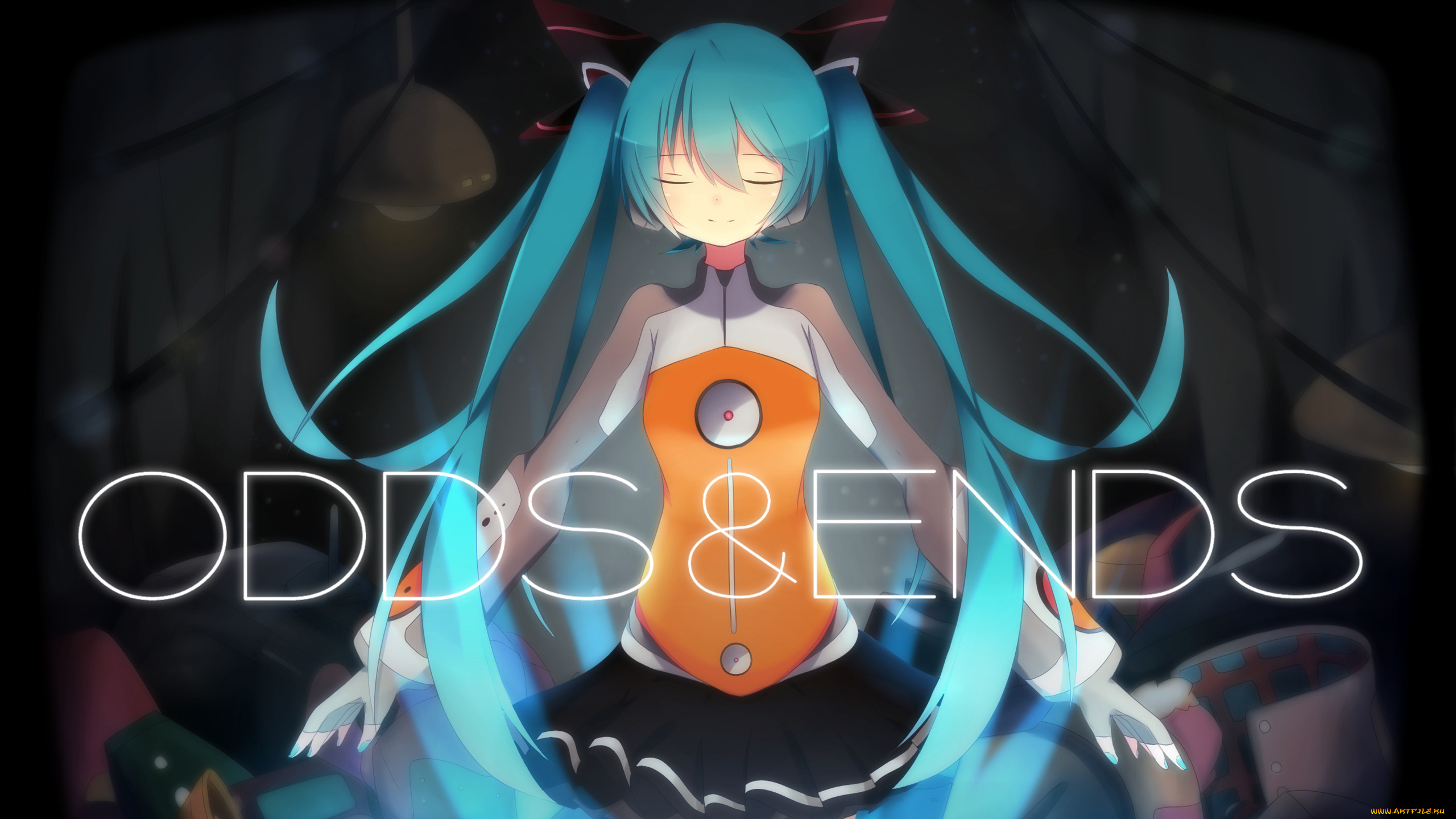 аниме, vocaloid, hatsune, miku