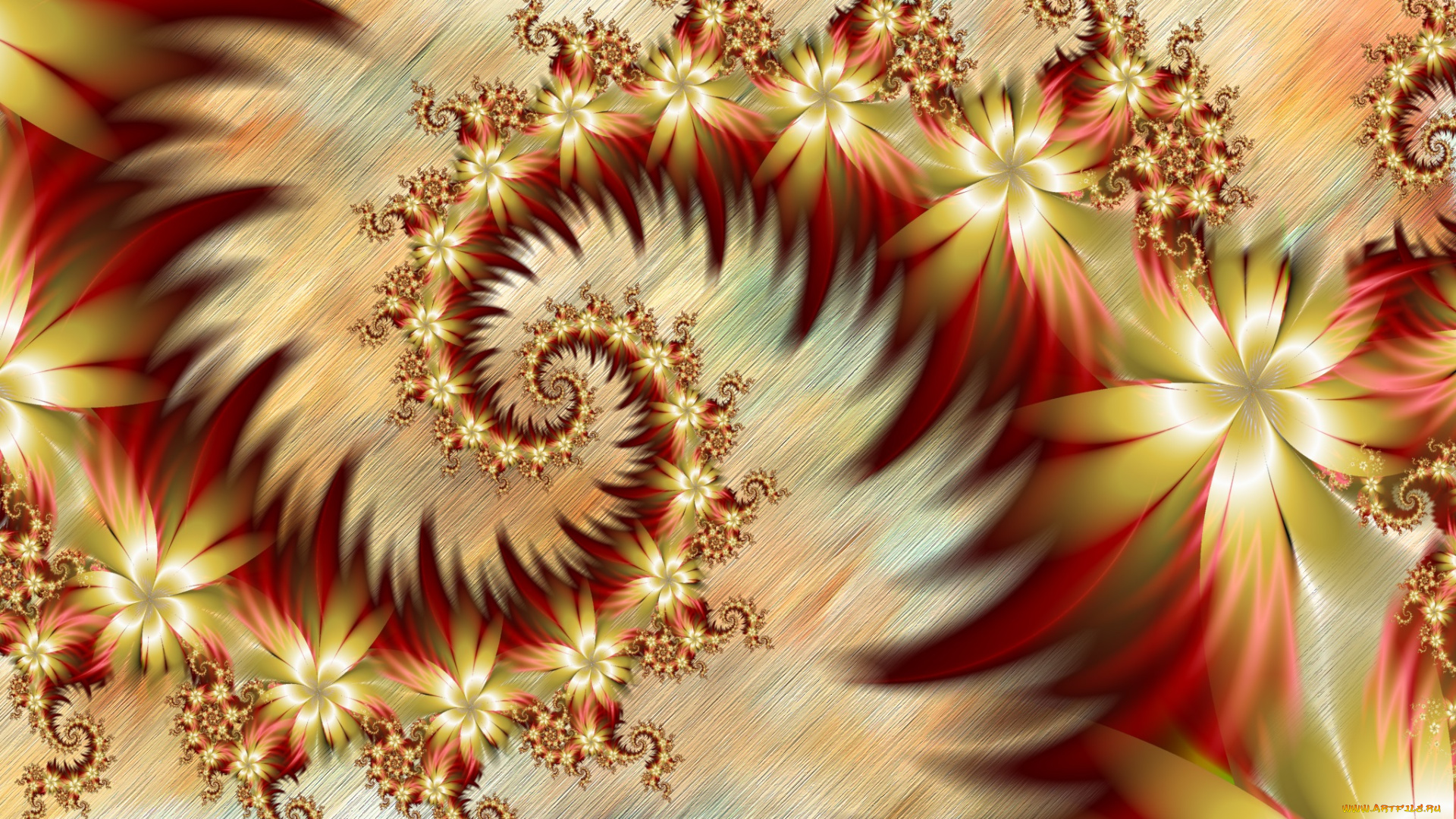 3д, графика, фракталы, , fractal, цвета, фон, узор