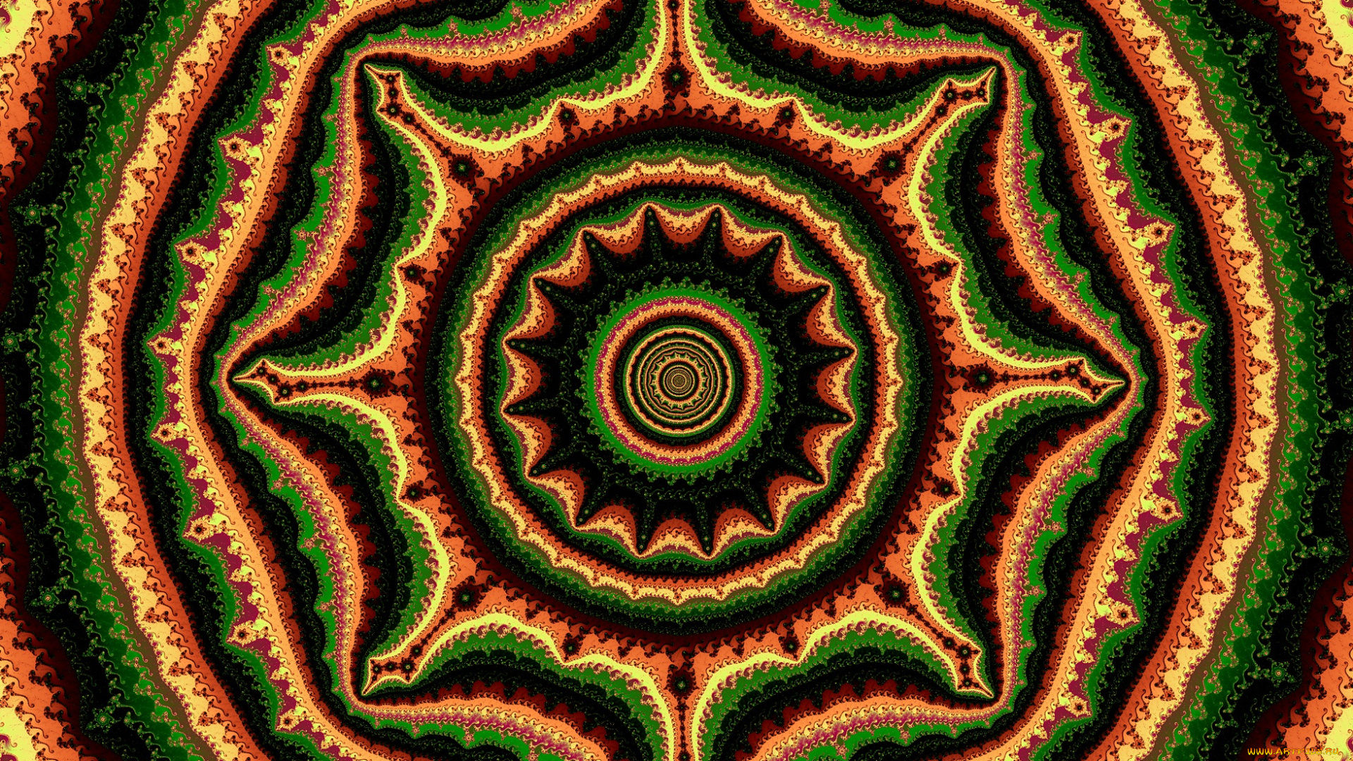 3д, графика, фракталы, , fractal, узор, фон, цвета