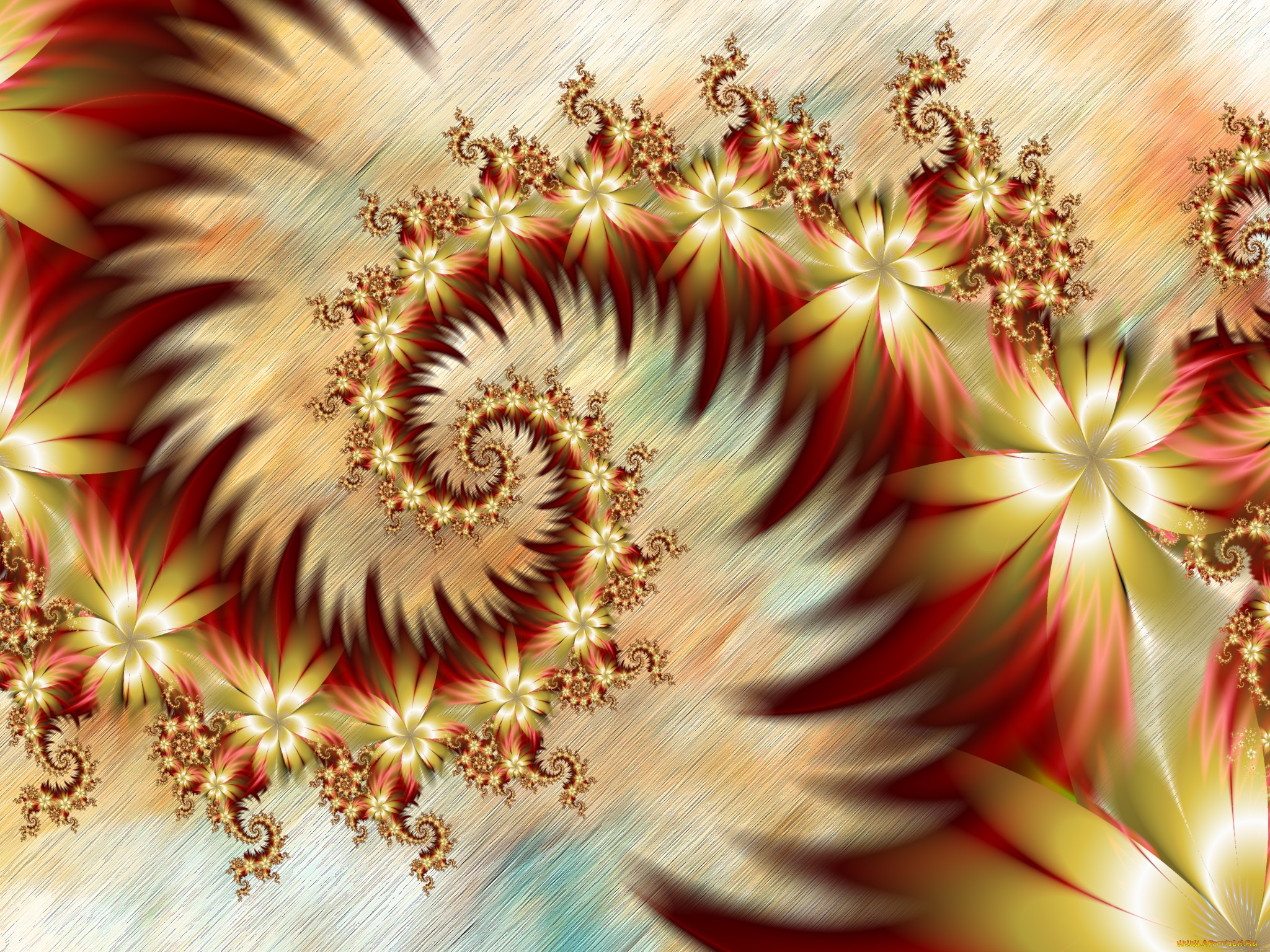 3д, графика, фракталы, , fractal, цвета, фон, узор