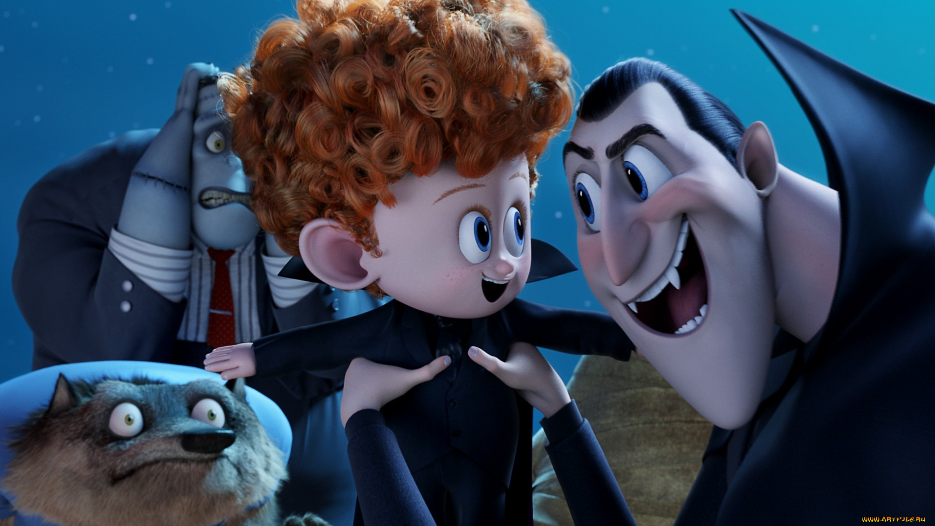 мультфильмы, -, , hotel, transylvania, 2, monsters, on, vacation, hotel, transylvania, 2, монстры, на, каникулах