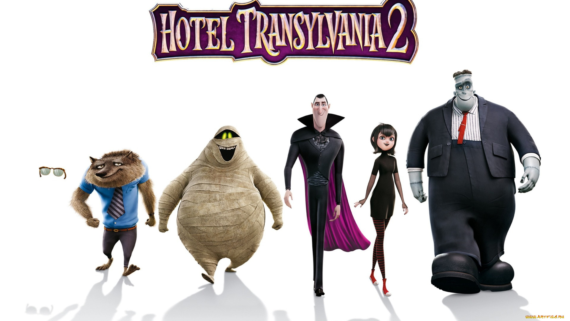 мультфильмы, -, , hotel, transylvania, 2, monsters, on, vacation, hotel, transylvania, 2, монстры, на, каникулах