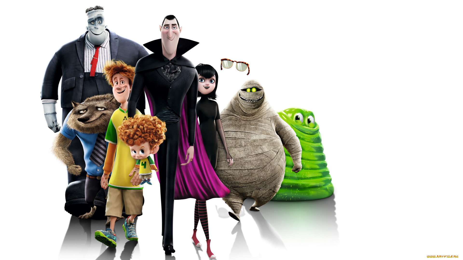 мультфильмы, hotel, transylvania, monsters, on, vacation, hotel, transylvania, 2, монстры, на, каникулах