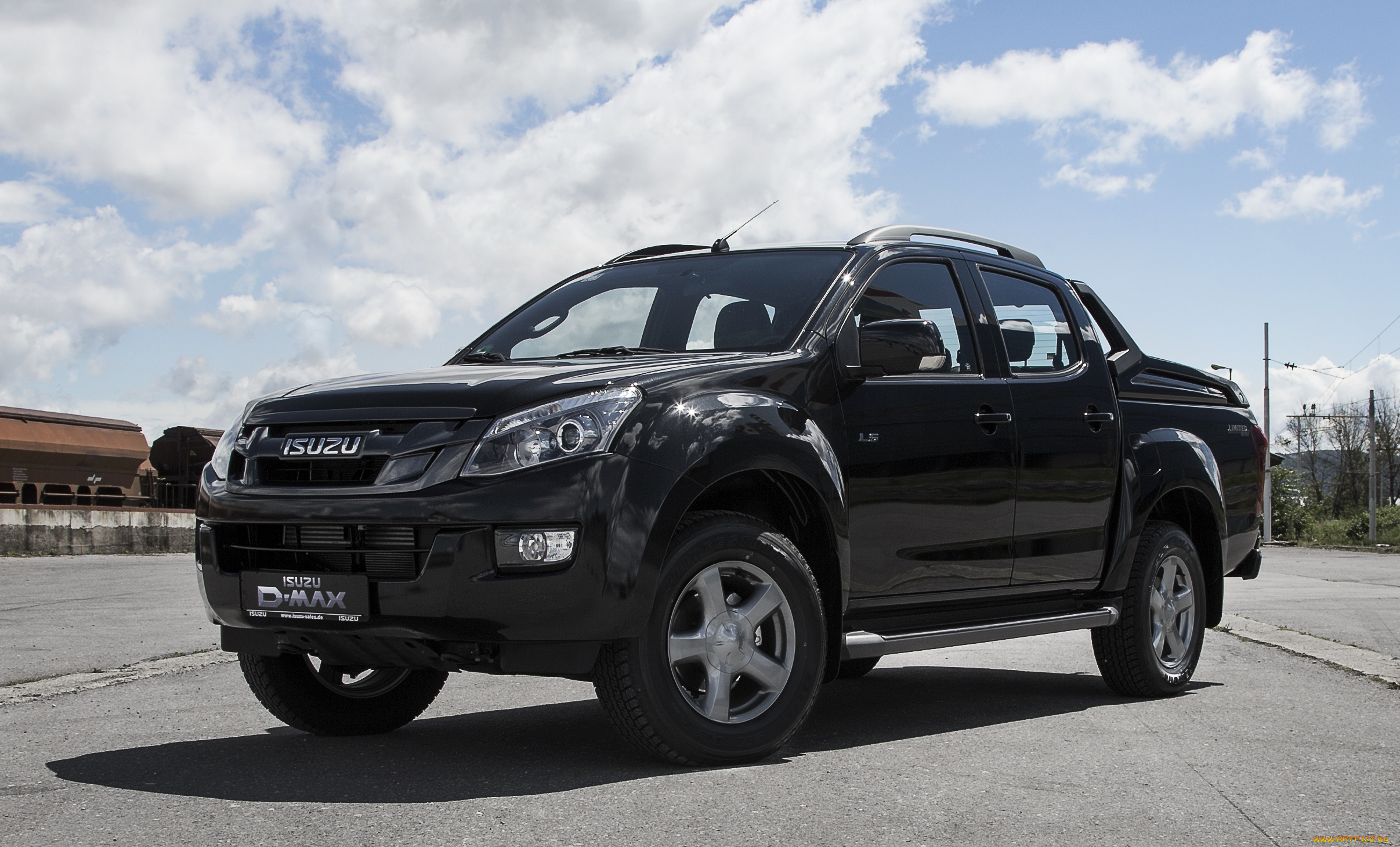 автомобили, isuzu, cab, double, d-max, 2015г, limited, edition