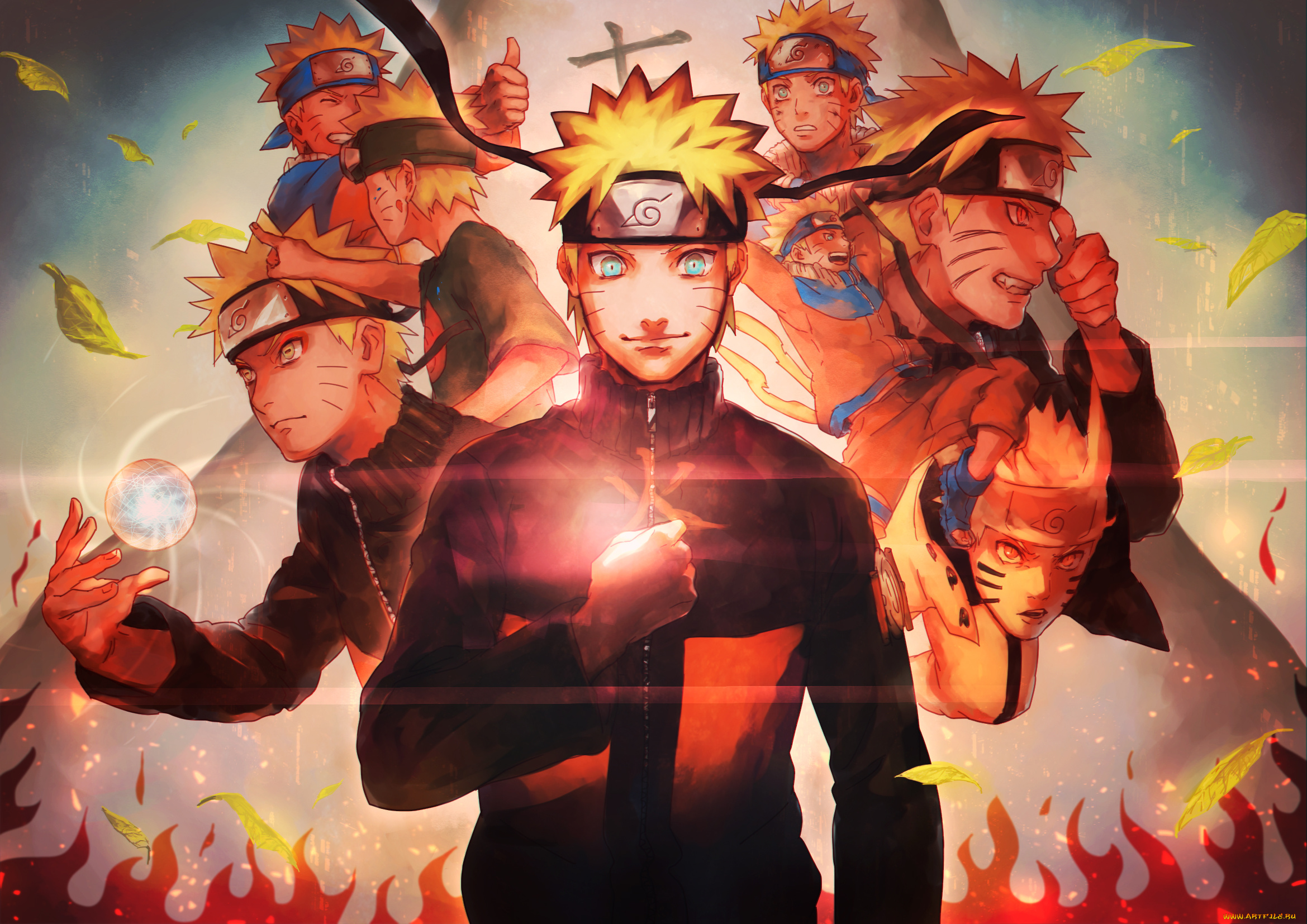 аниме, naruto, наруто, узумаки