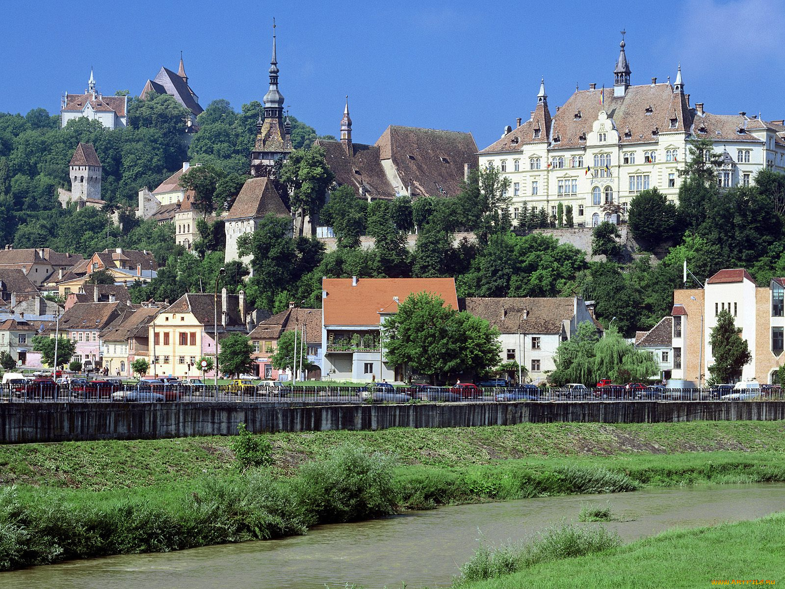 sighisoara, romania, города