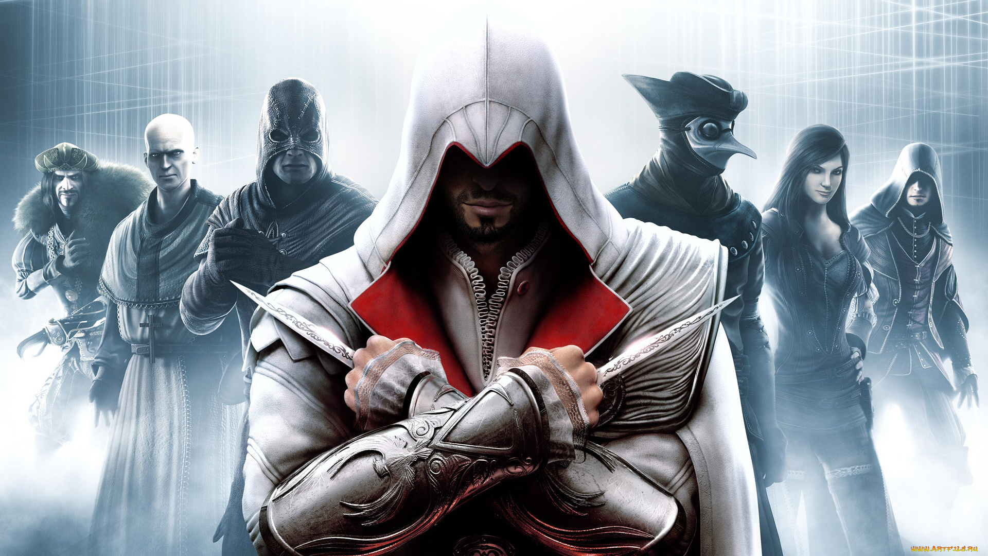 assassin`s, creed, brotherhood, видео, игры