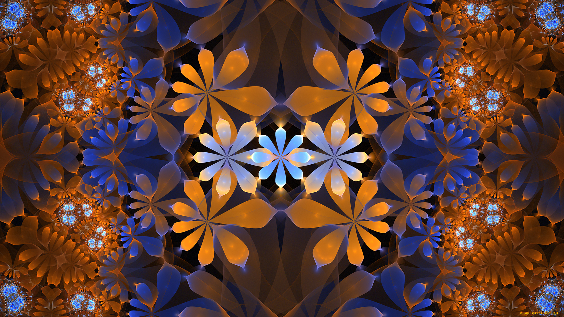 3д, графика, фракталы, , fractal, цвета, фон, узор