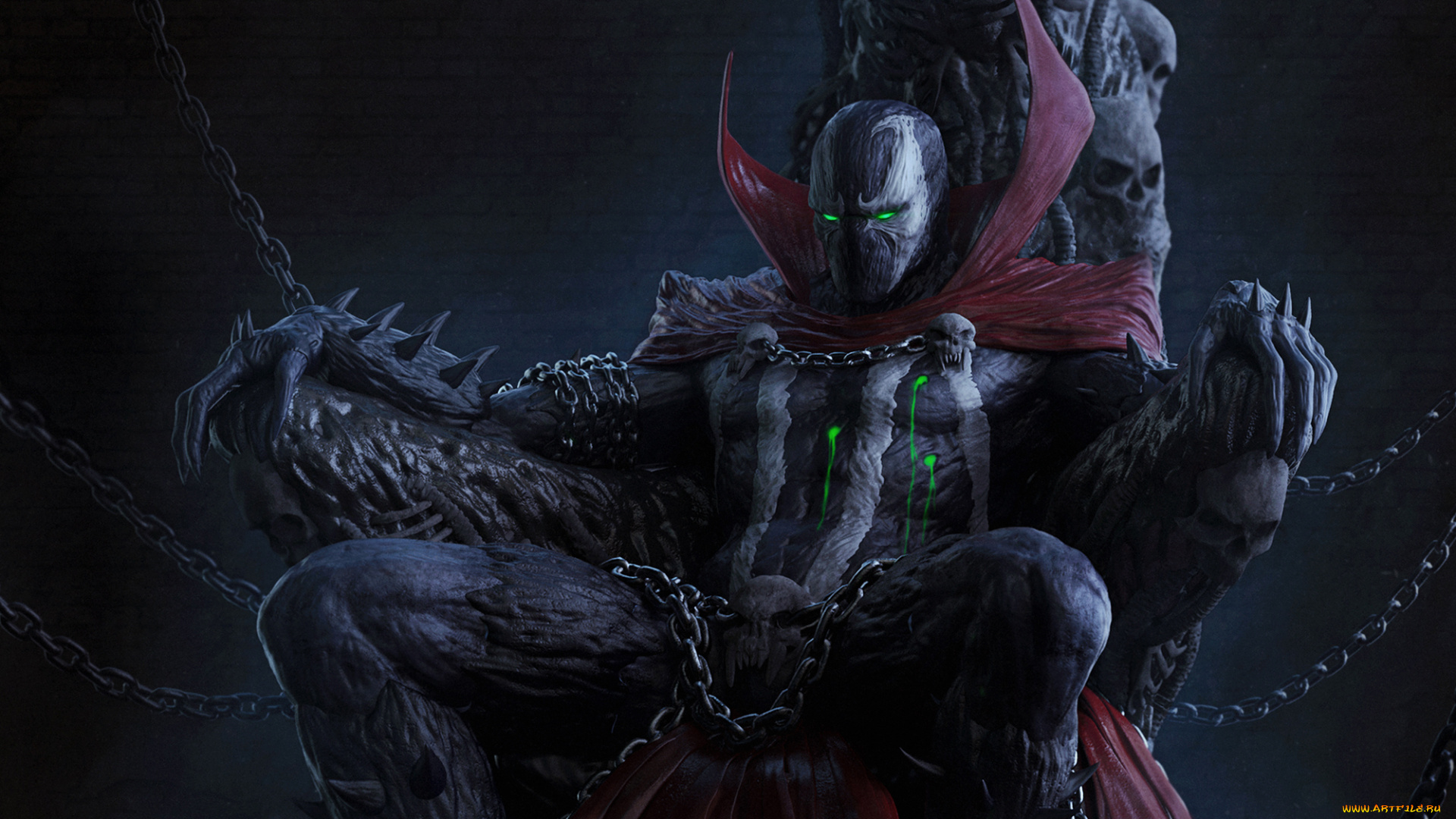 рисованное, комиксы, comics, костюм, anti-hero, спаун, spawn