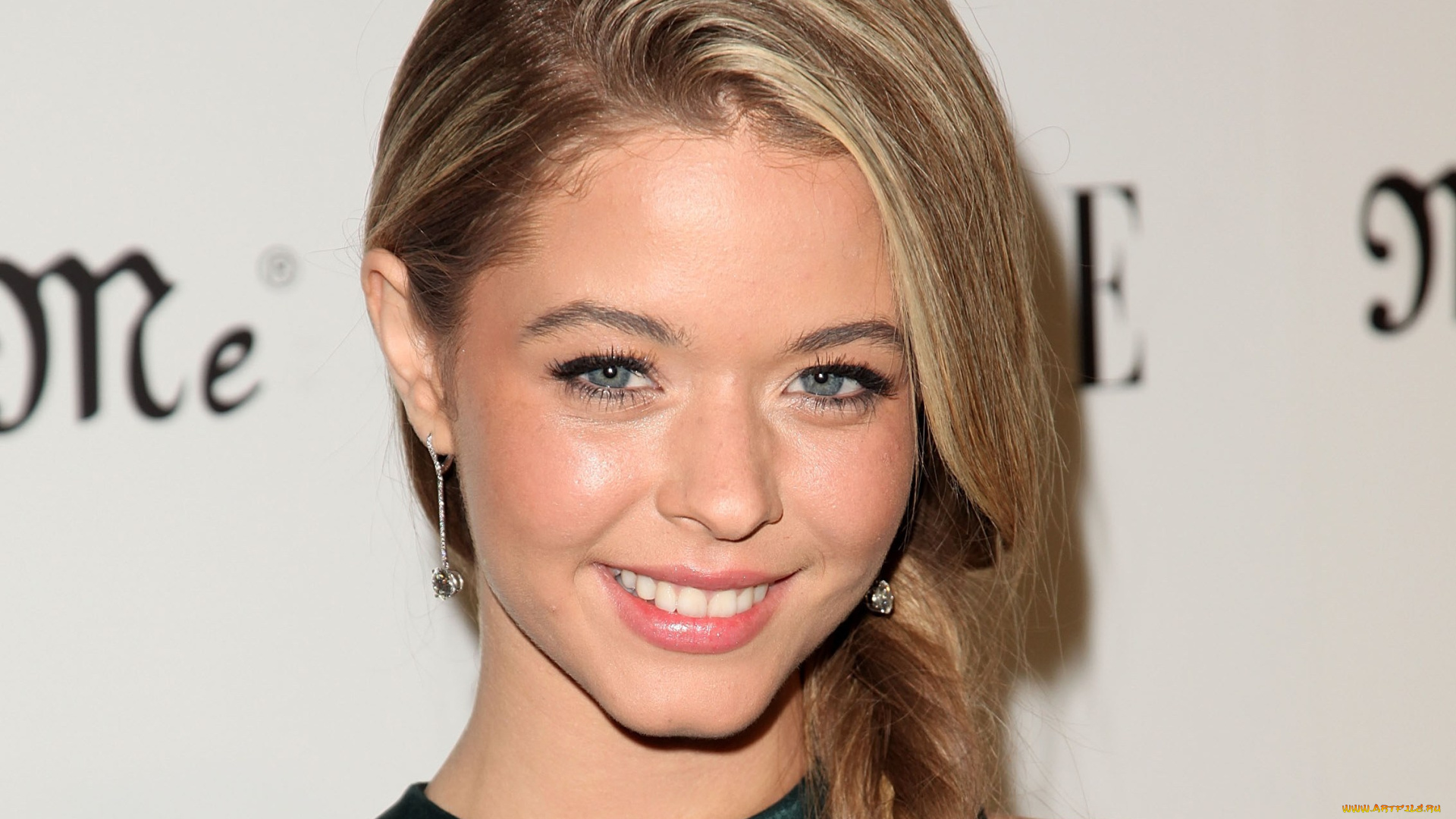 девушки, sasha, pieterse, улыбка, блондинка, лицо, актриса