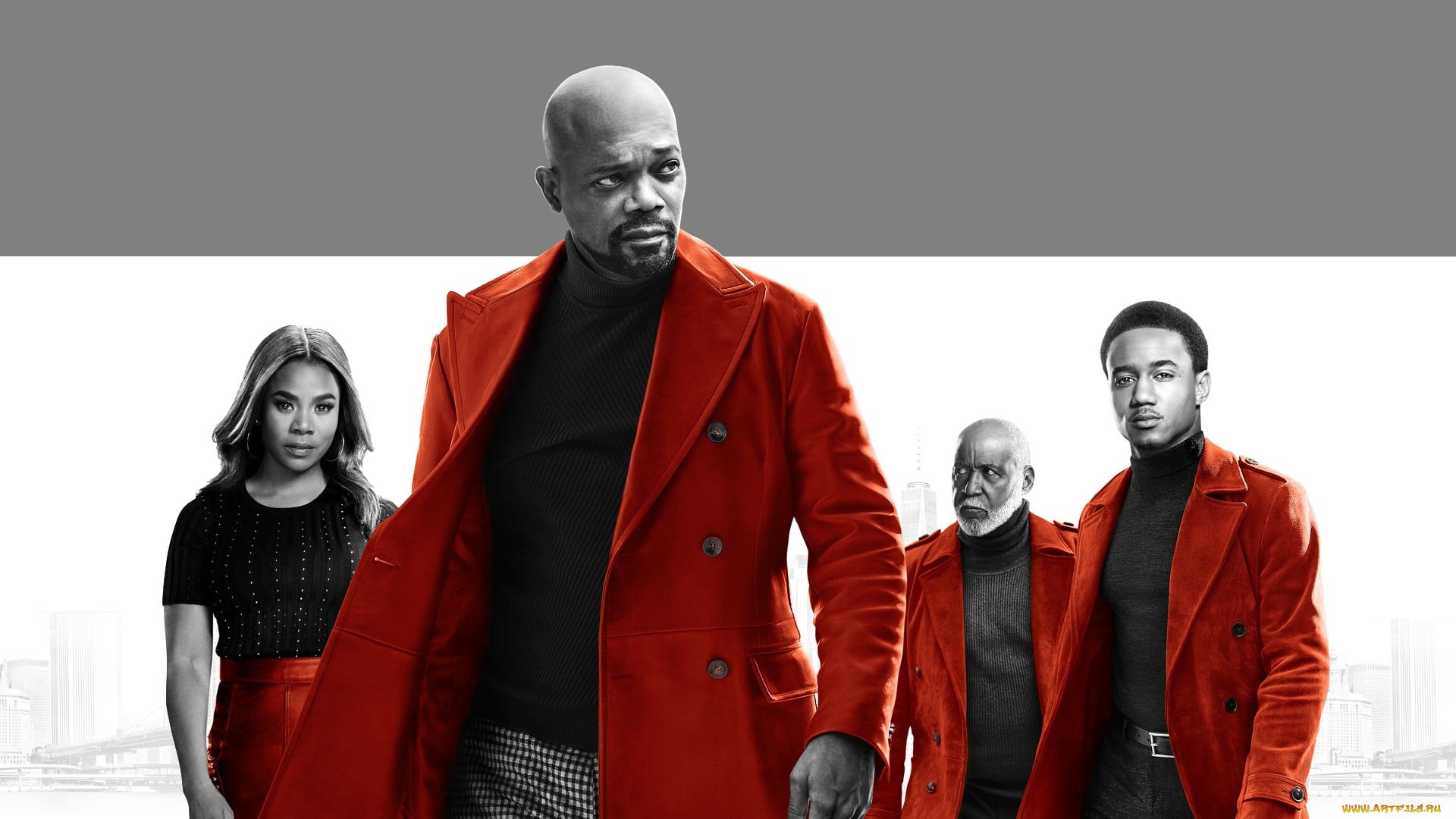 shaft, , 2019, кино, фильмы, shaft, джесси, ашер, комедия, cэмюэл, л, джексон, криминал, боевик, постер