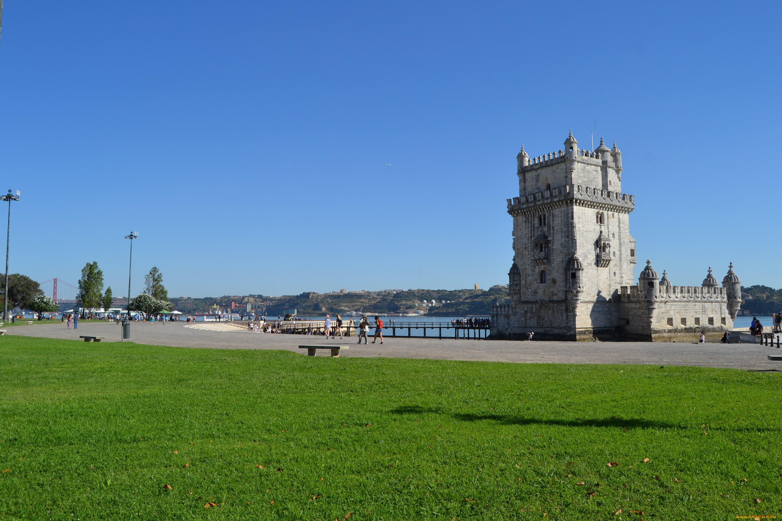 города, лиссабон, , португалия, крепость