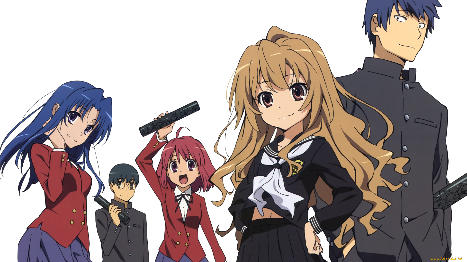 аниме, toradora