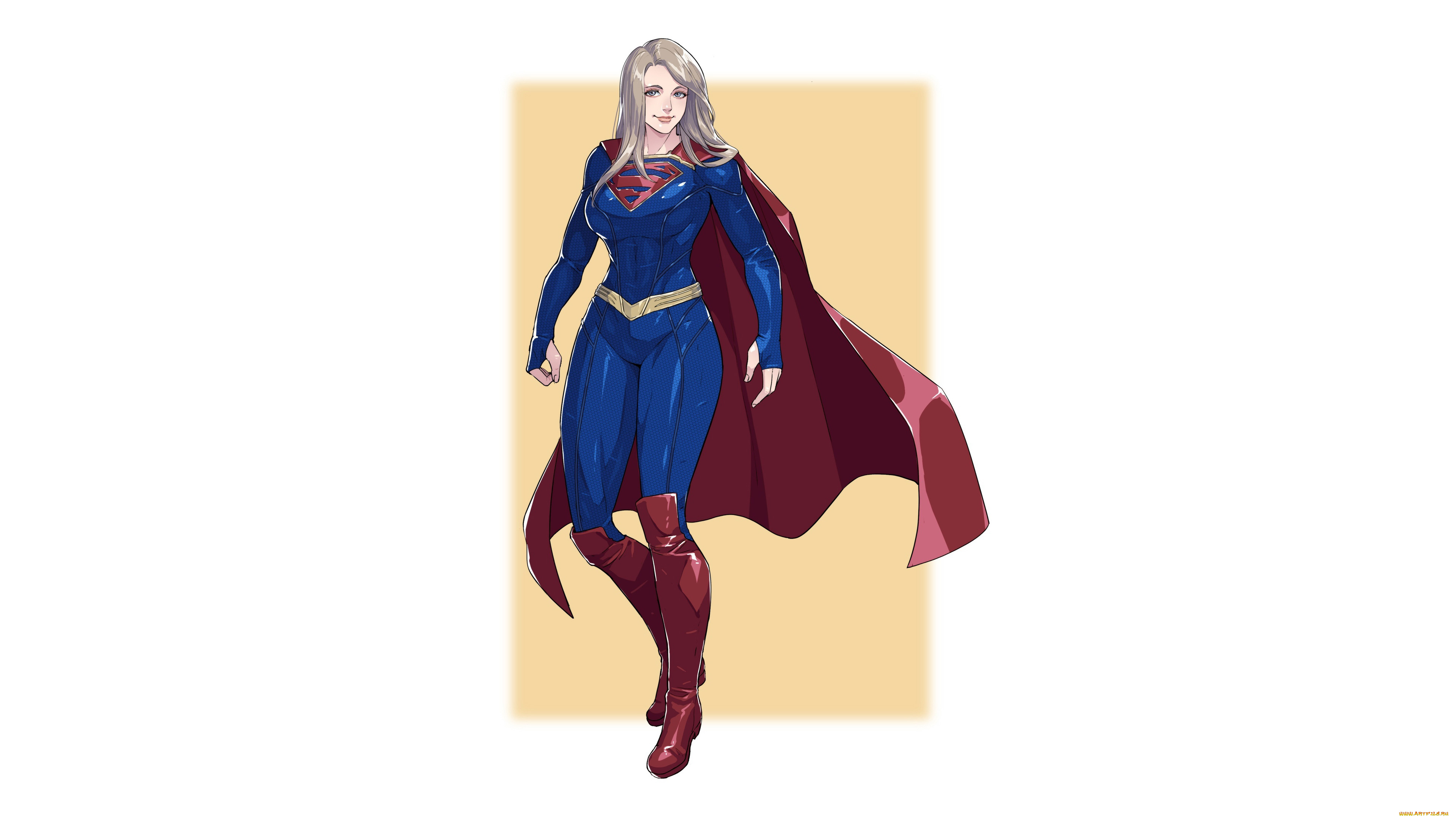 рисованное, комиксы, supergirl