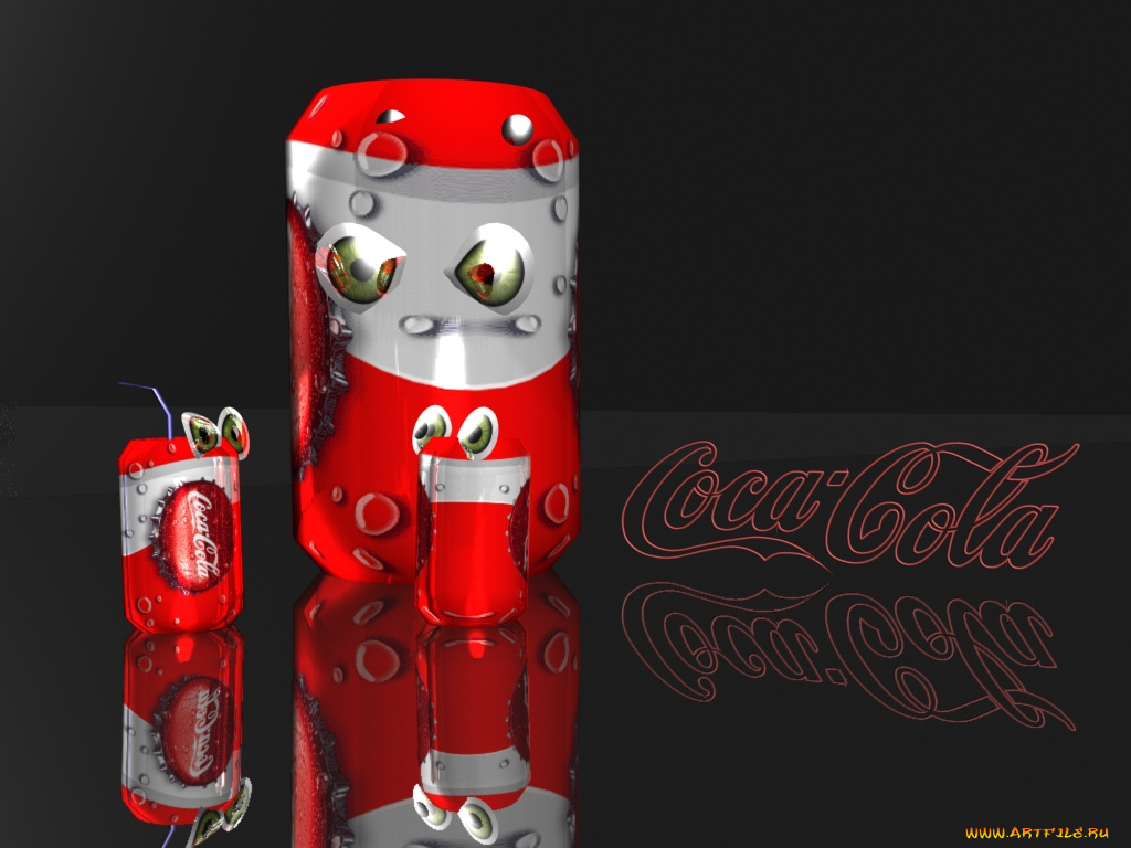 бренды, coca, cola