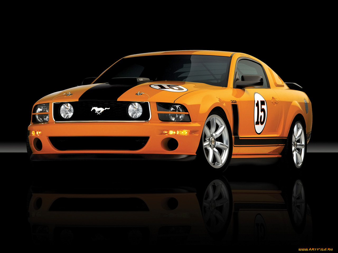 2007, saleen, 302, parnelli, jones, limited, edition, mustang, автомобили, ford