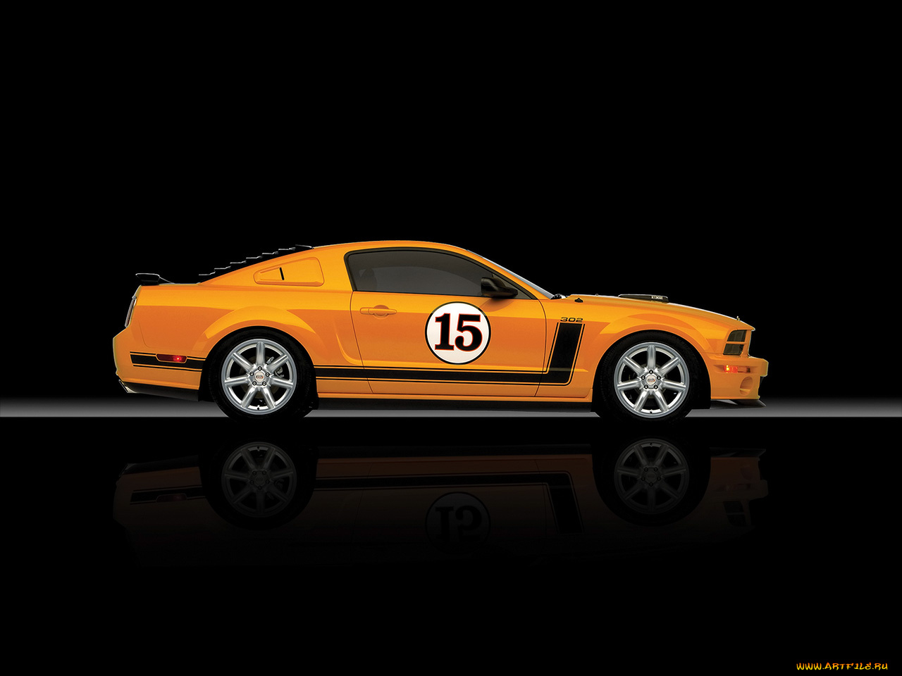 2007, saleen, 302, parnelli, jones, limited, edition, mustang, автомобили, ford