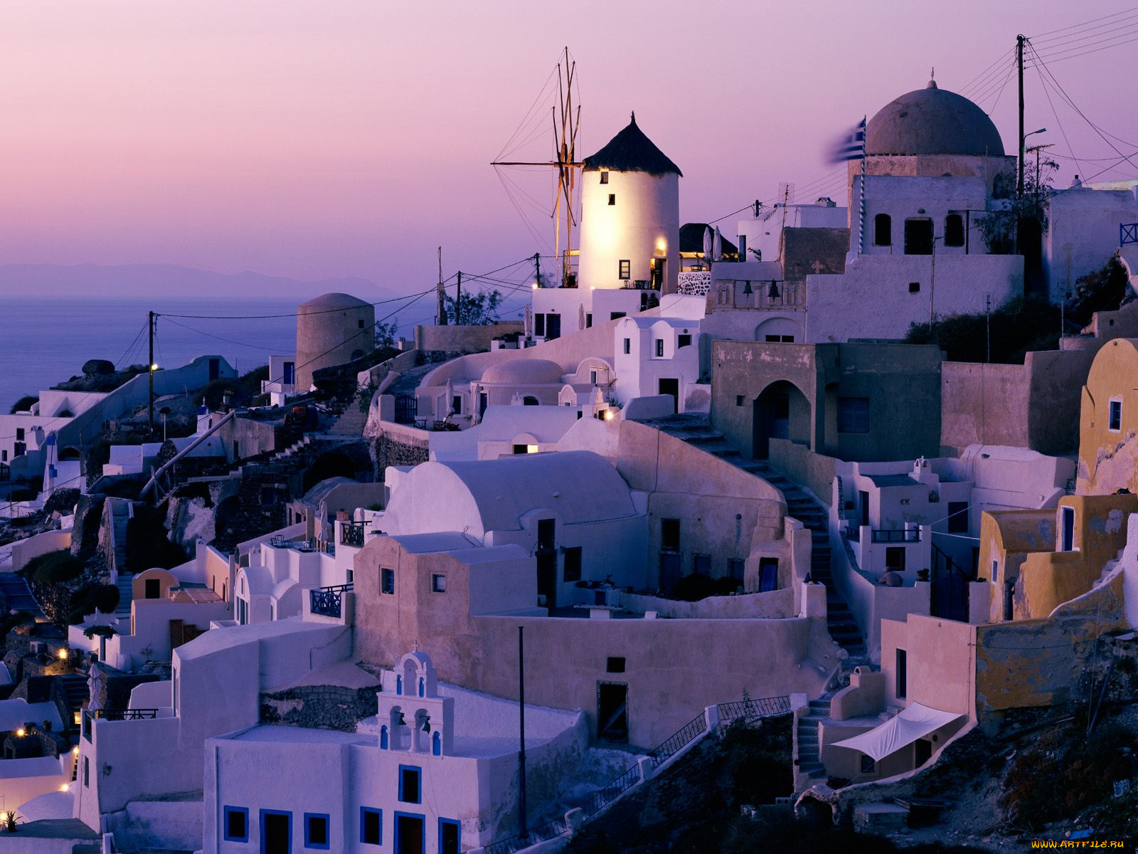 santorini, cyclades, islands, greece, города