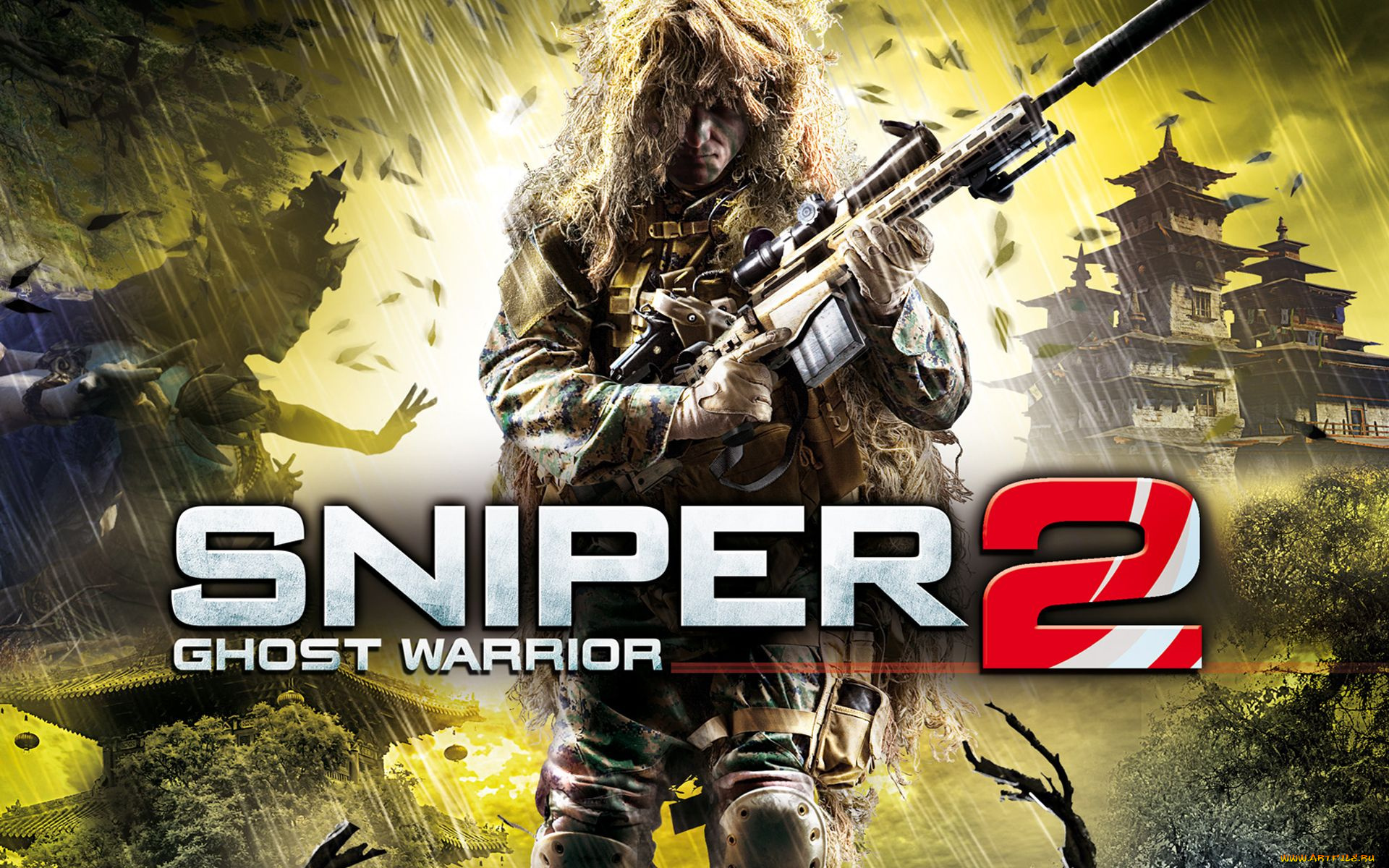 sniper, ghost, warrior, видео, игры, снайпер