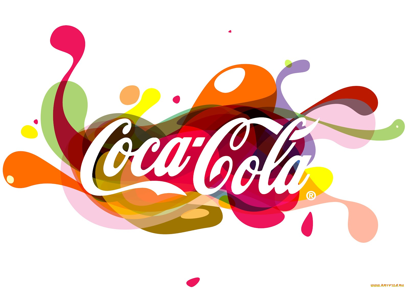 бренды, coca, cola, цвета, coca-cola