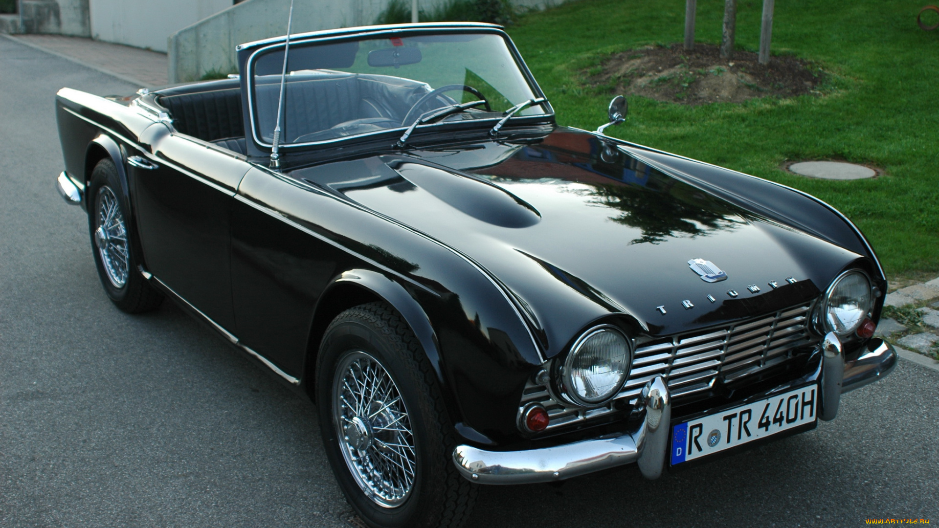 triumph, tr3a, автомобили