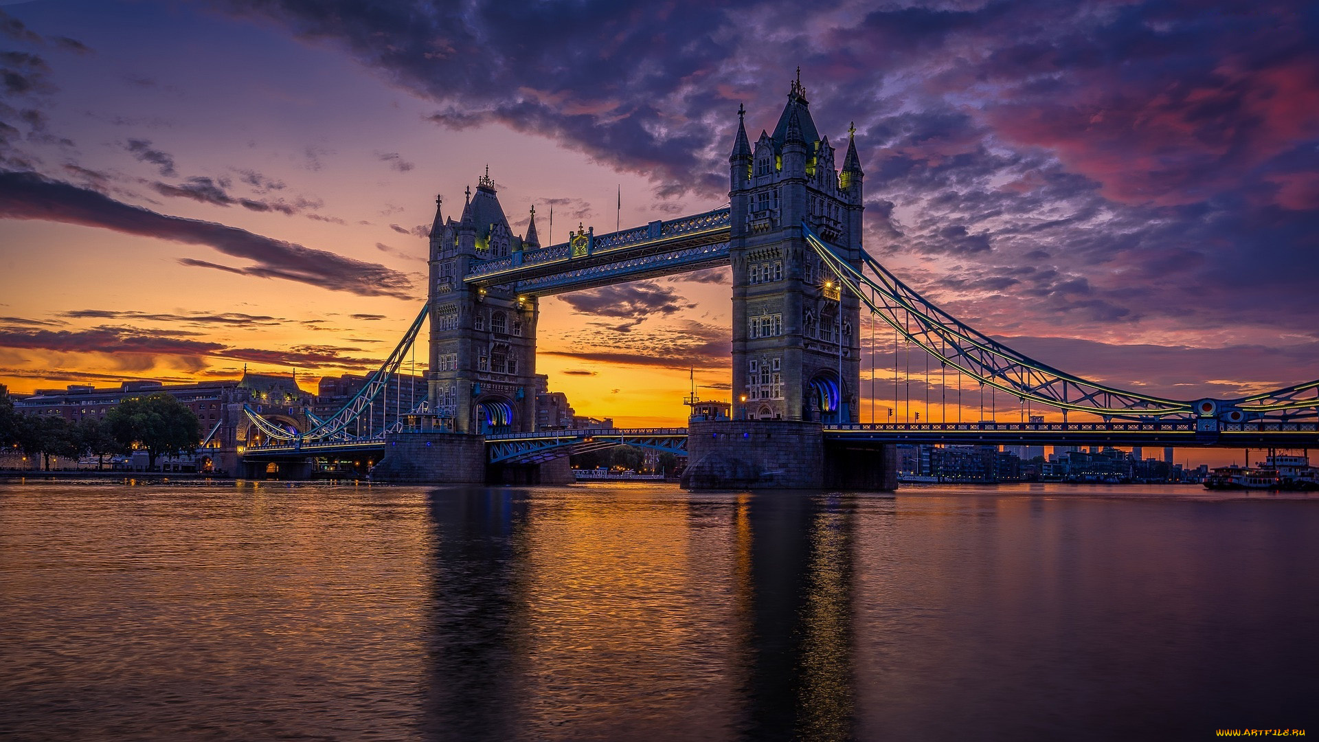 tower, bridge, города, лондон, , великобритания, tower, bridge