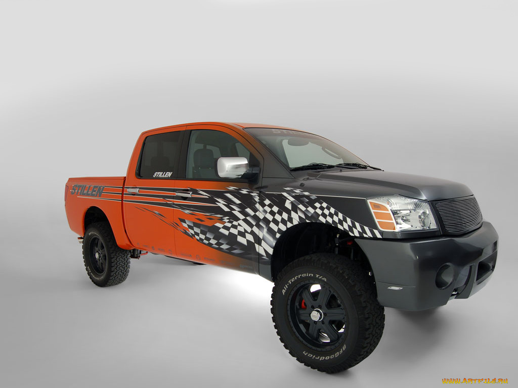 2005, stillen, nissan, titan, автомобили, datsun