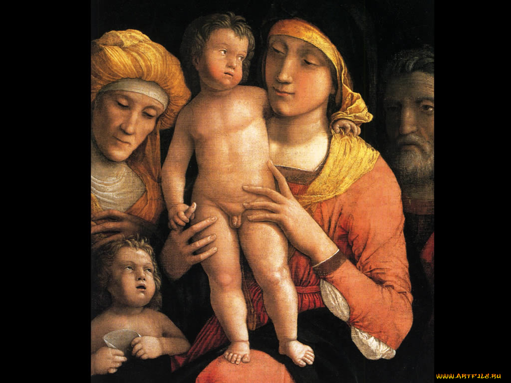 рисованные, andrea, mantegna