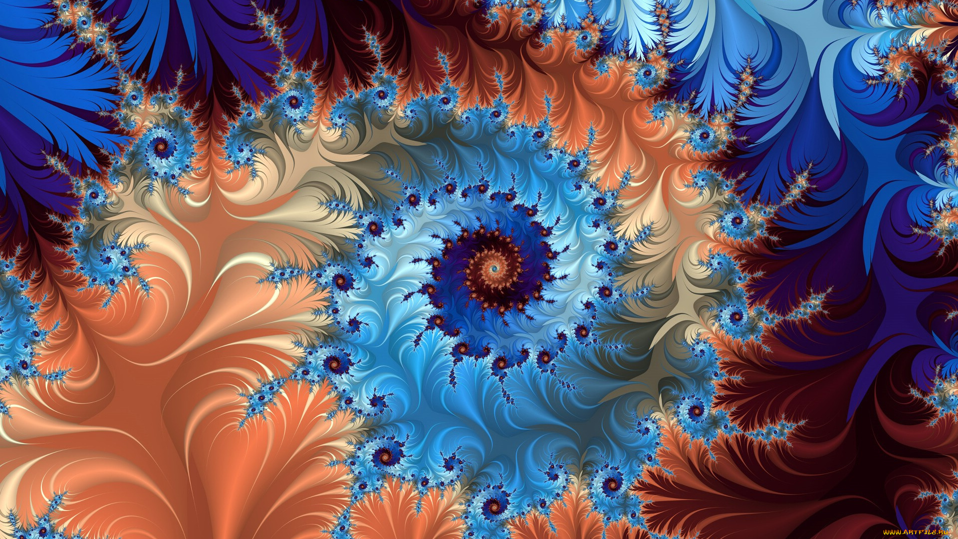 3д, графика, fractal, фракталы