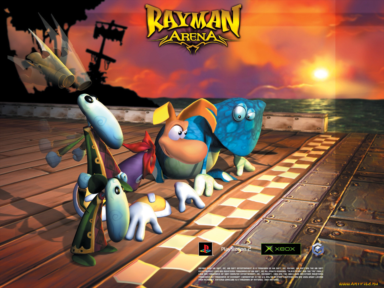 rayman, arena, видео, игры