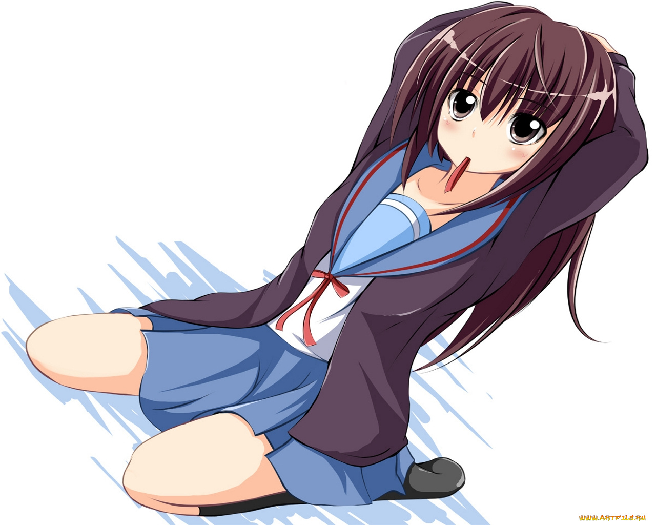 аниме, the, melancholy, of, haruhi, suzumiya