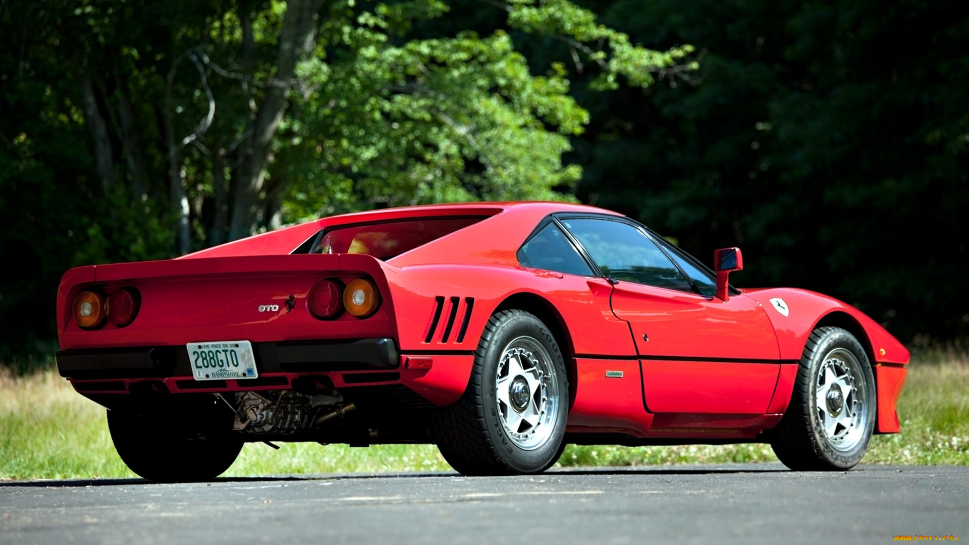 ferrari, 288, gto, автомобили