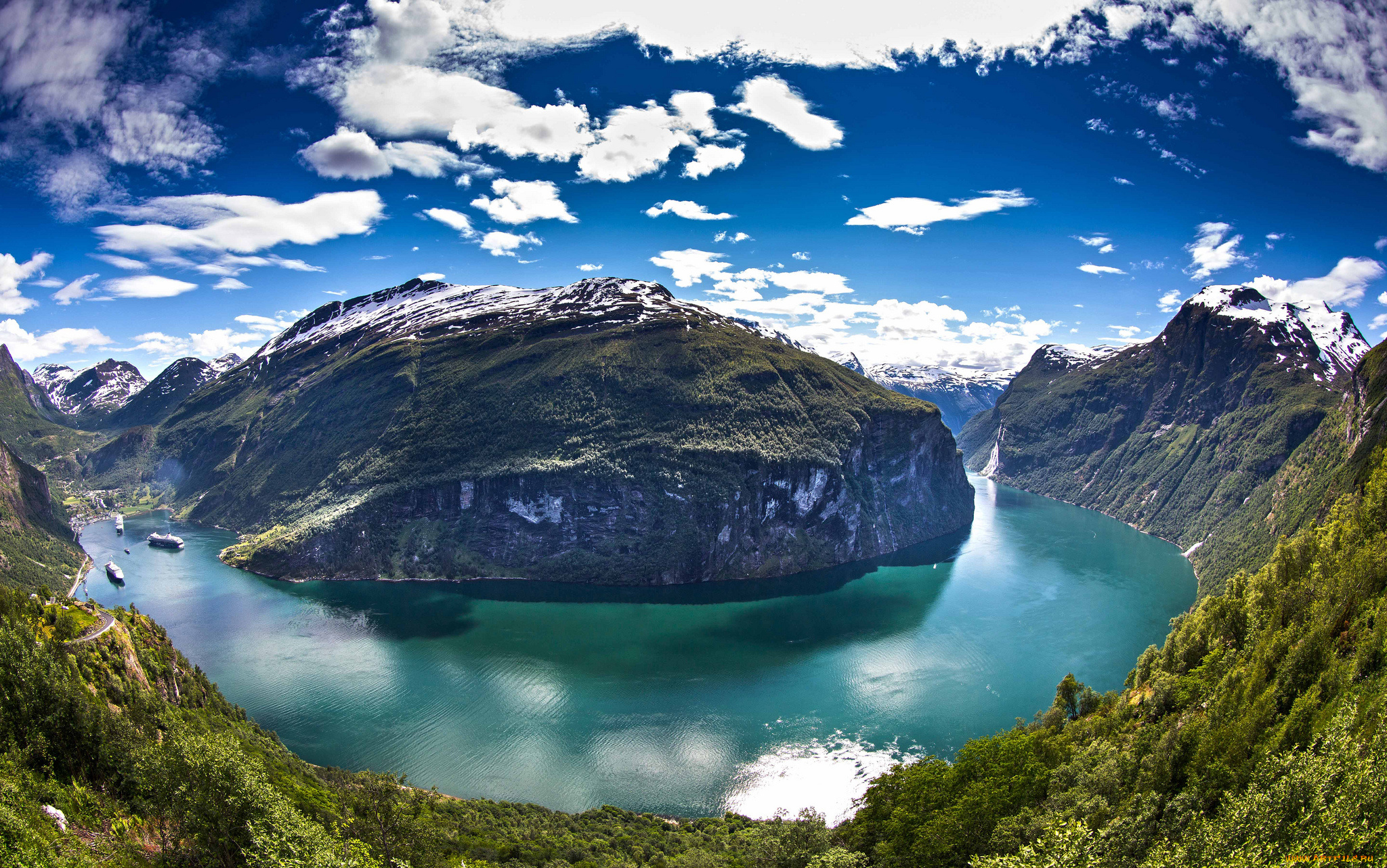 the, geirangerfjord, norway, природа, пейзажи, норвегия, гейрангер-фьорд, горы