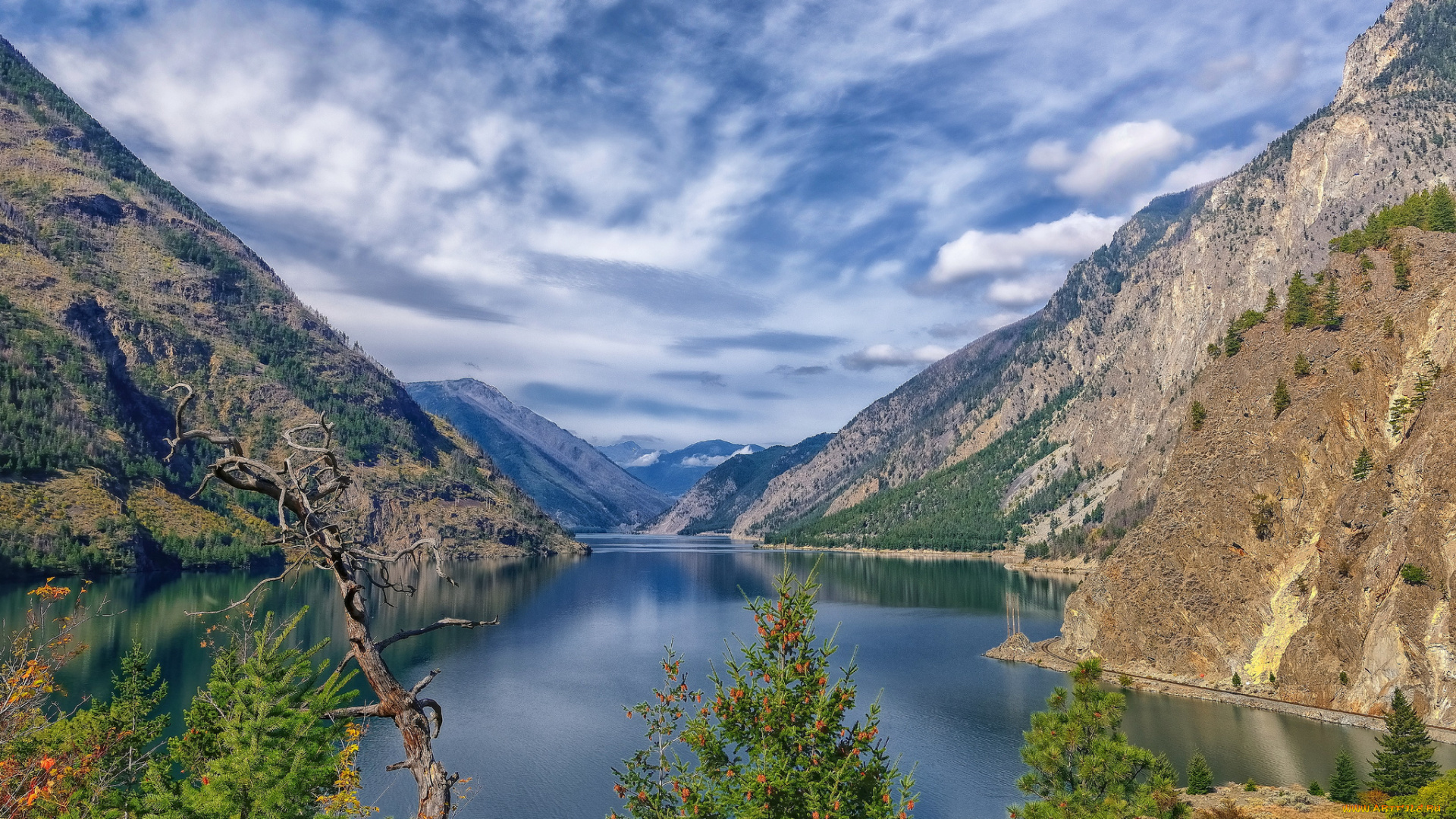 seton, lake, , british, columbia, , canada, природа, реки, озера, горы, канада, canada, british, columbia, seton, lake, озеро, сетон