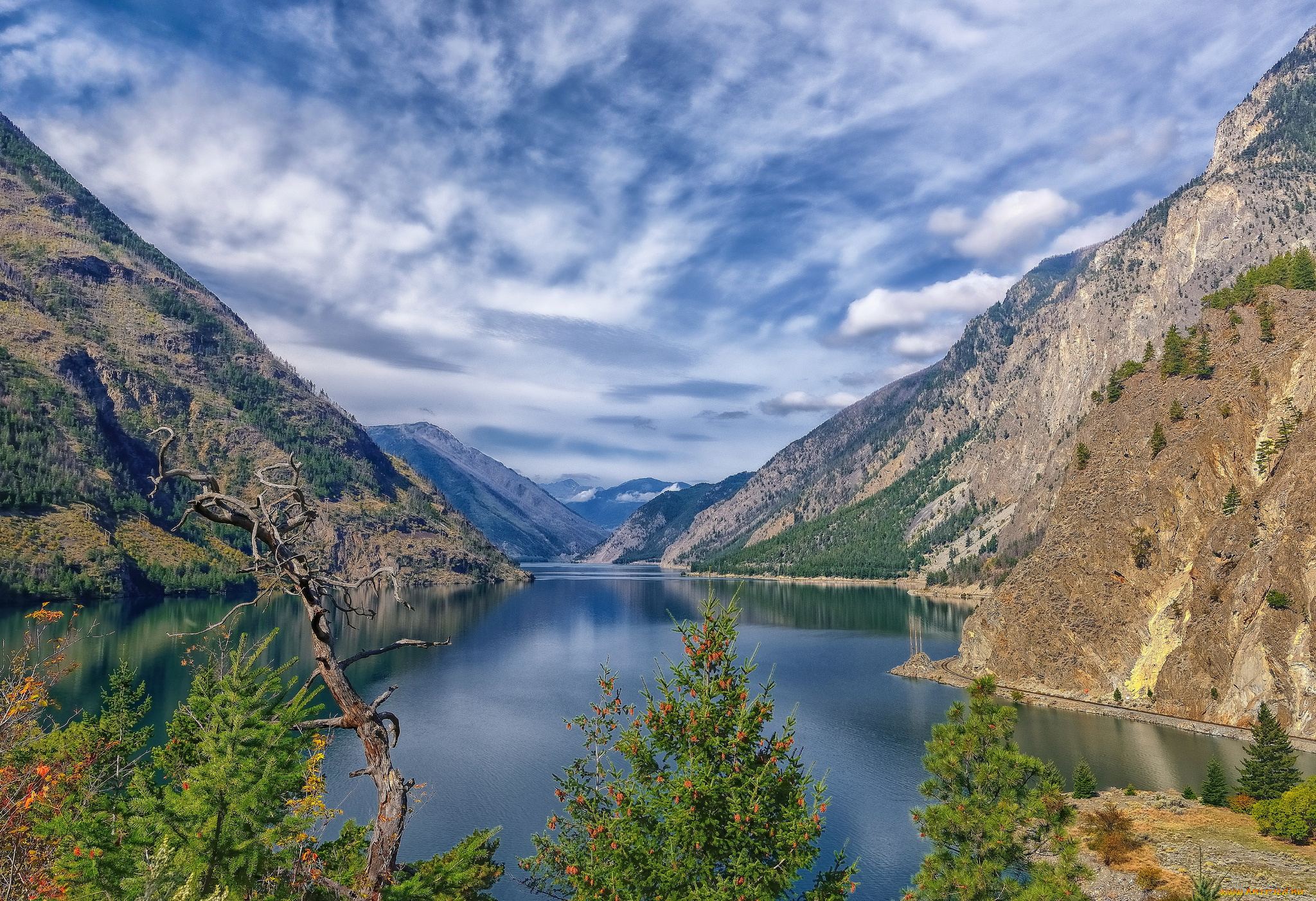 seton, lake, , british, columbia, , canada, природа, реки, озера, горы, канада, canada, british, columbia, seton, lake, озеро, сетон