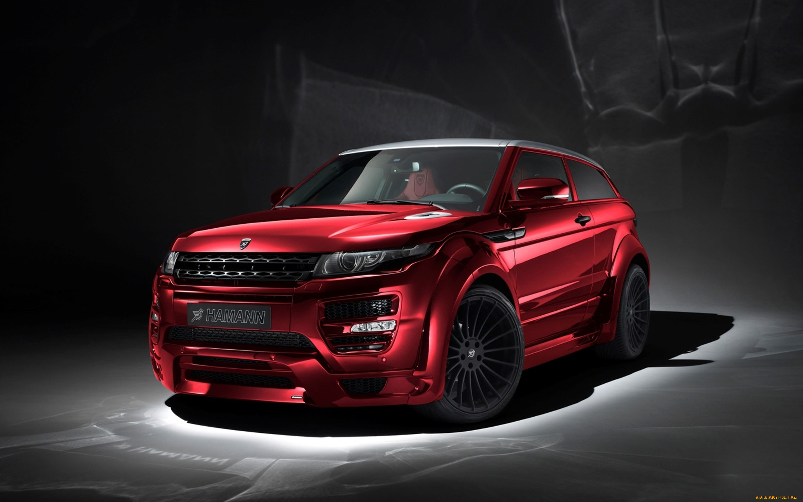 автомобили, range, rover, range, rover, red, tuning