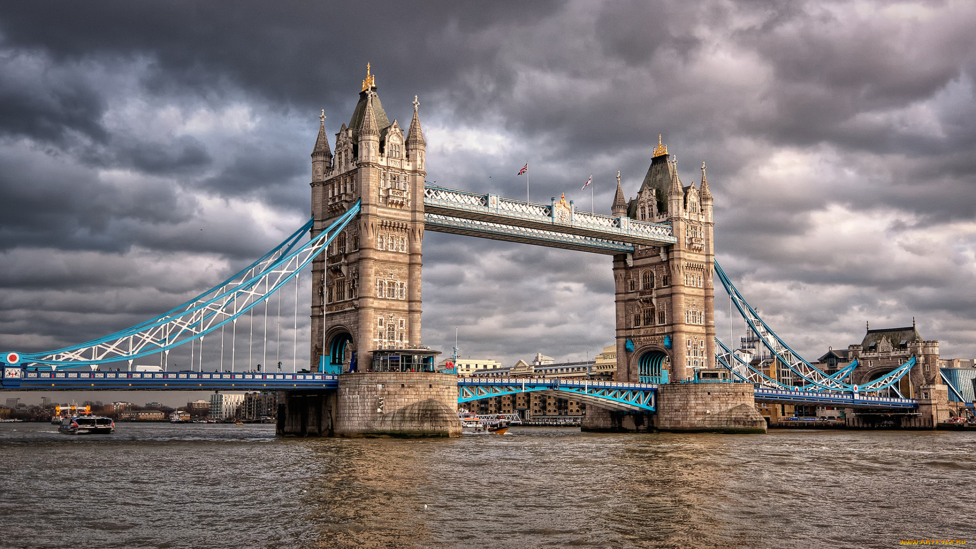 tower, bridge, , london, города, лондон, , великобритания, река, мост