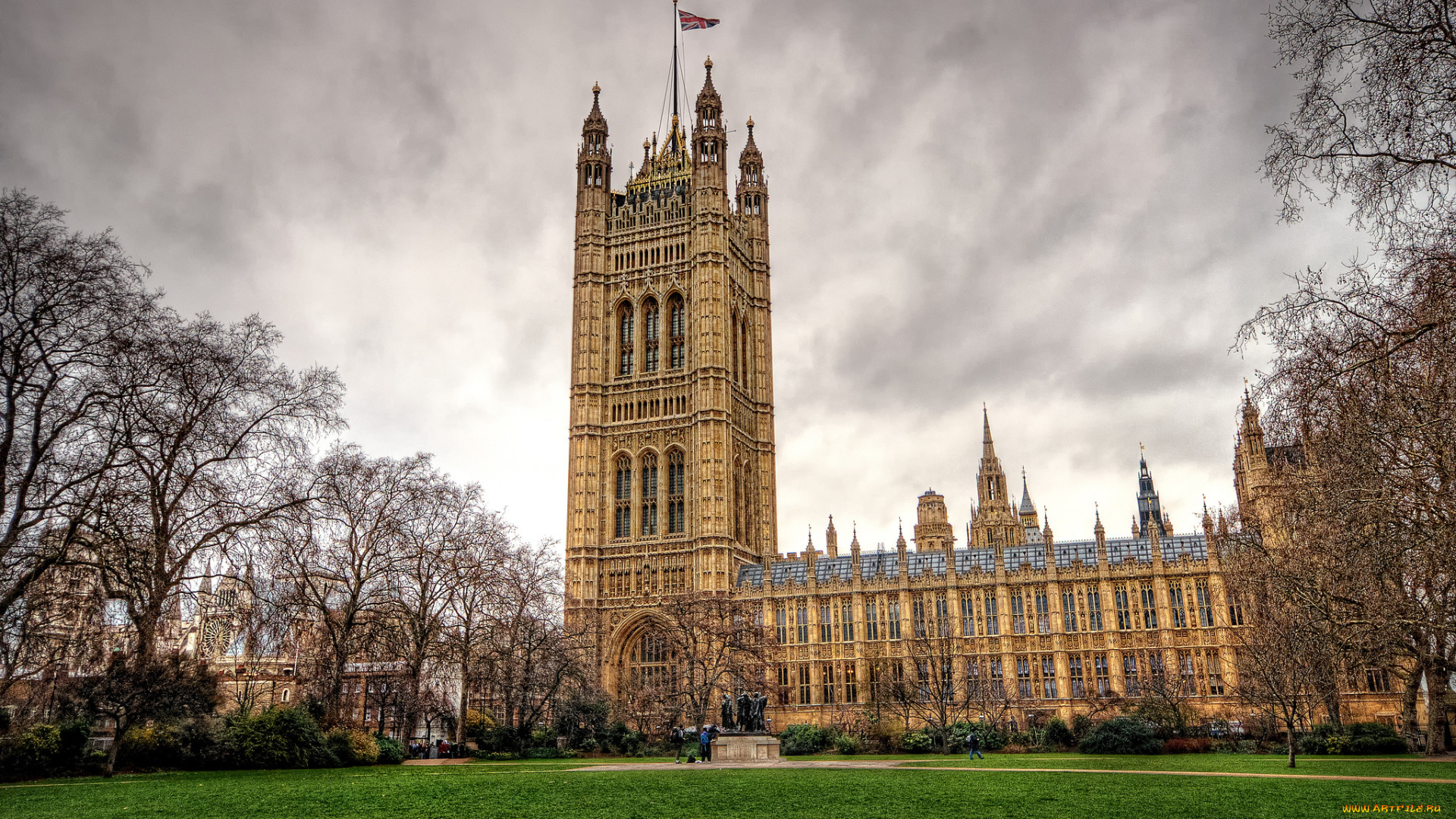 victoria, tower, , london, города, лондон, , великобритания, здание, газон, площадь