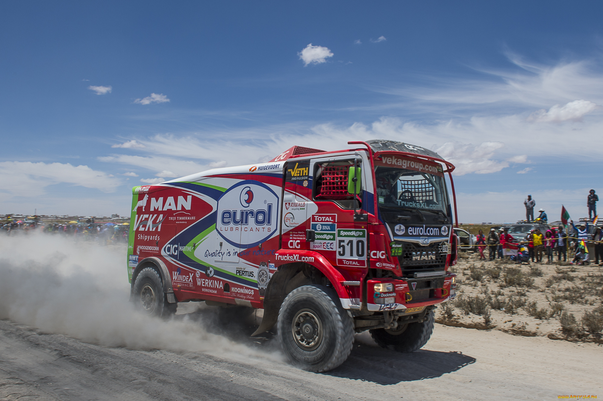 спорт, авторалли, трасса, гонки, скорость, man, tgs, 480, rally, truck, 2014г