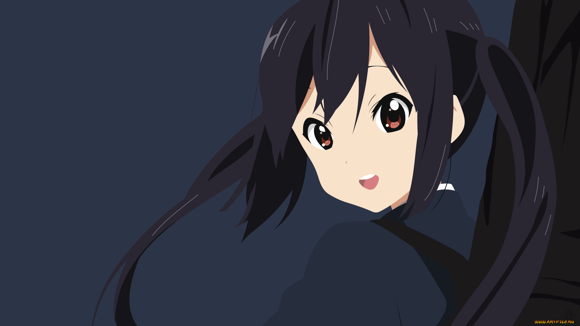 аниме, k-on, azusa