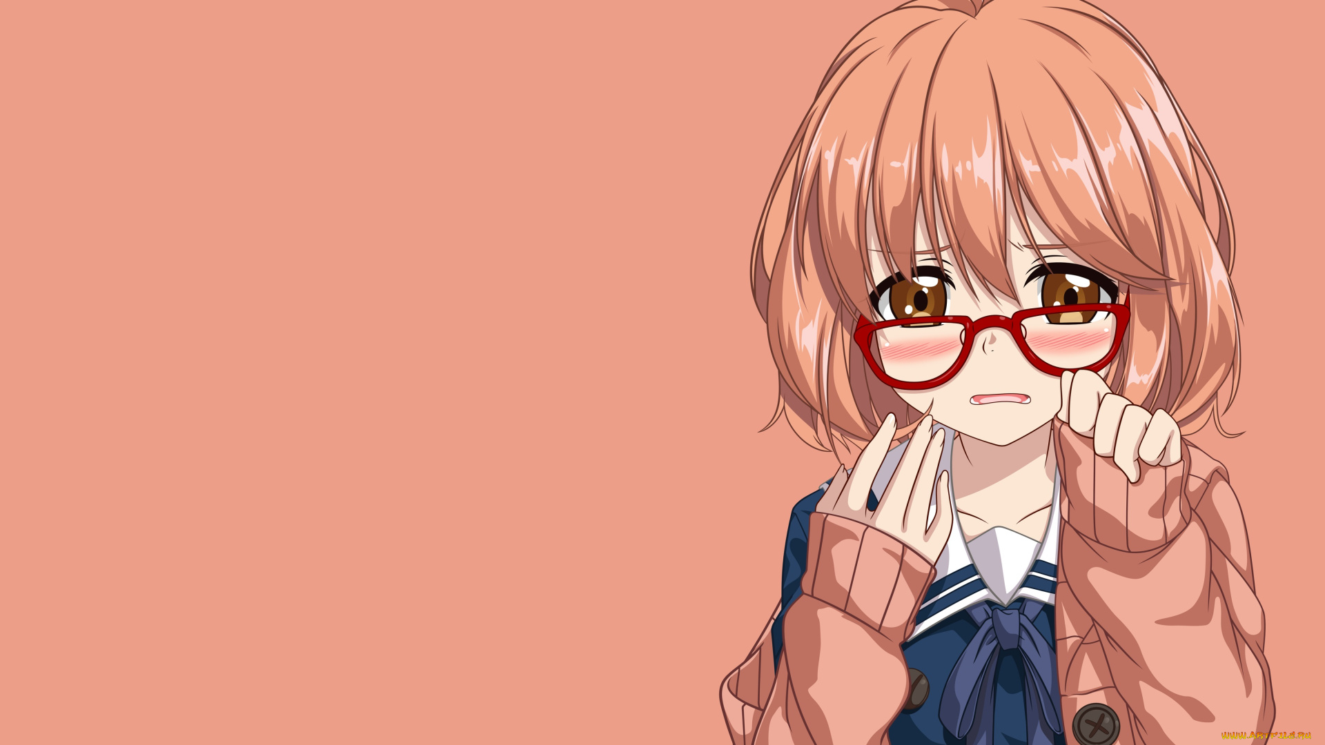 аниме, kyoukai, no, kanata, kuriyama, mirai